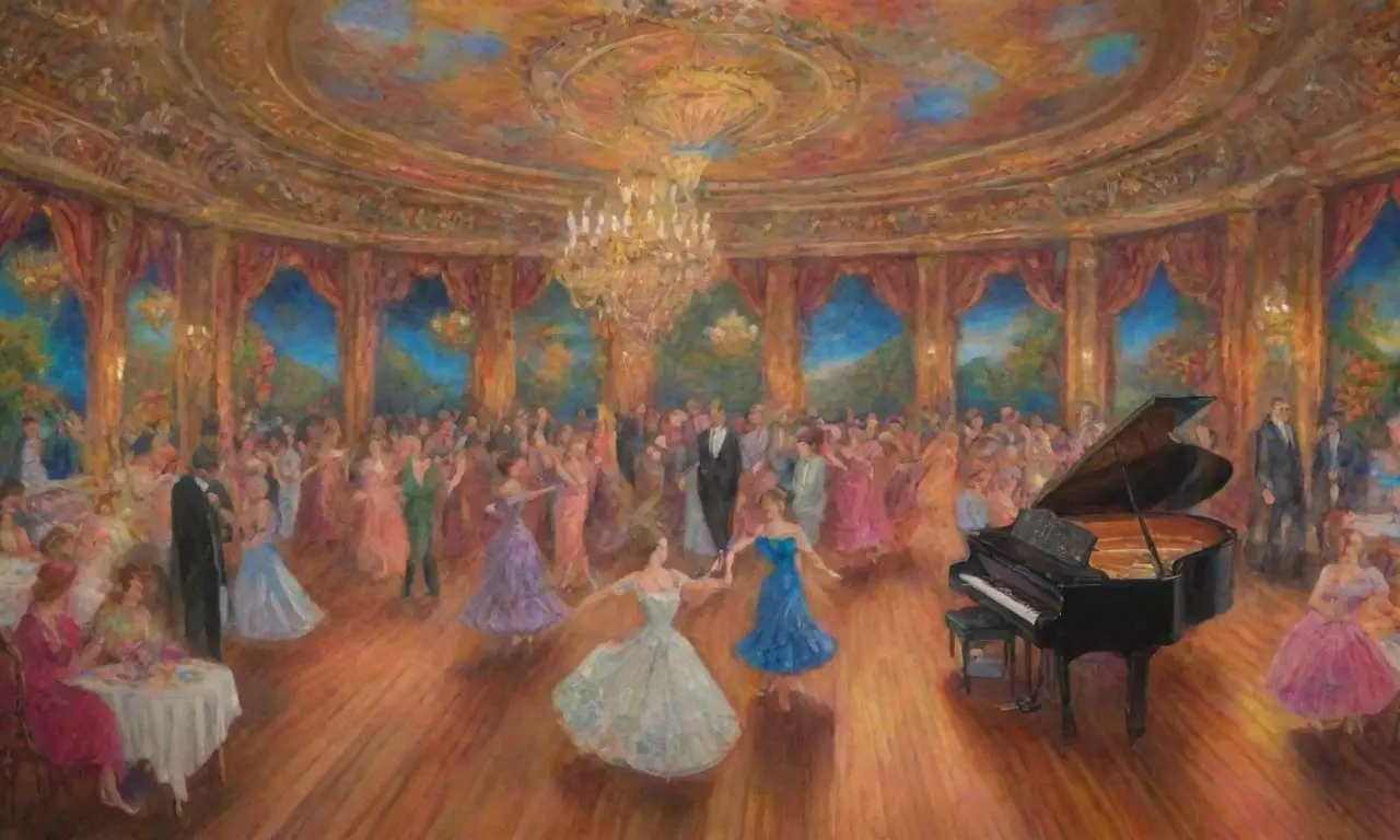 Un escenario vibrante y nostálgico fusiona danza, música y arte en un ambiente mágico