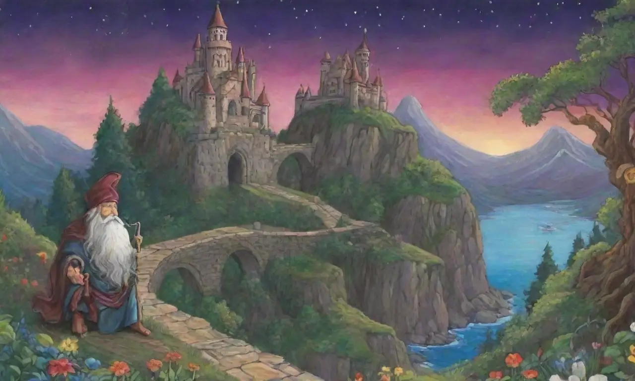 Un paisaje mágico lleno de aventuras, criaturas míticas y misterios por descubrir
