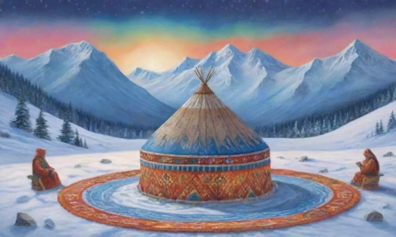 Un paisaje helado con un Inuit, tradiciones vibrantes y la conexión ancestral en un entorno sagrado