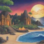 Diálogo entre el bien y el mal en la mitología hawaiana