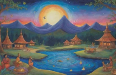 Un paisaje cultural lleno de colores