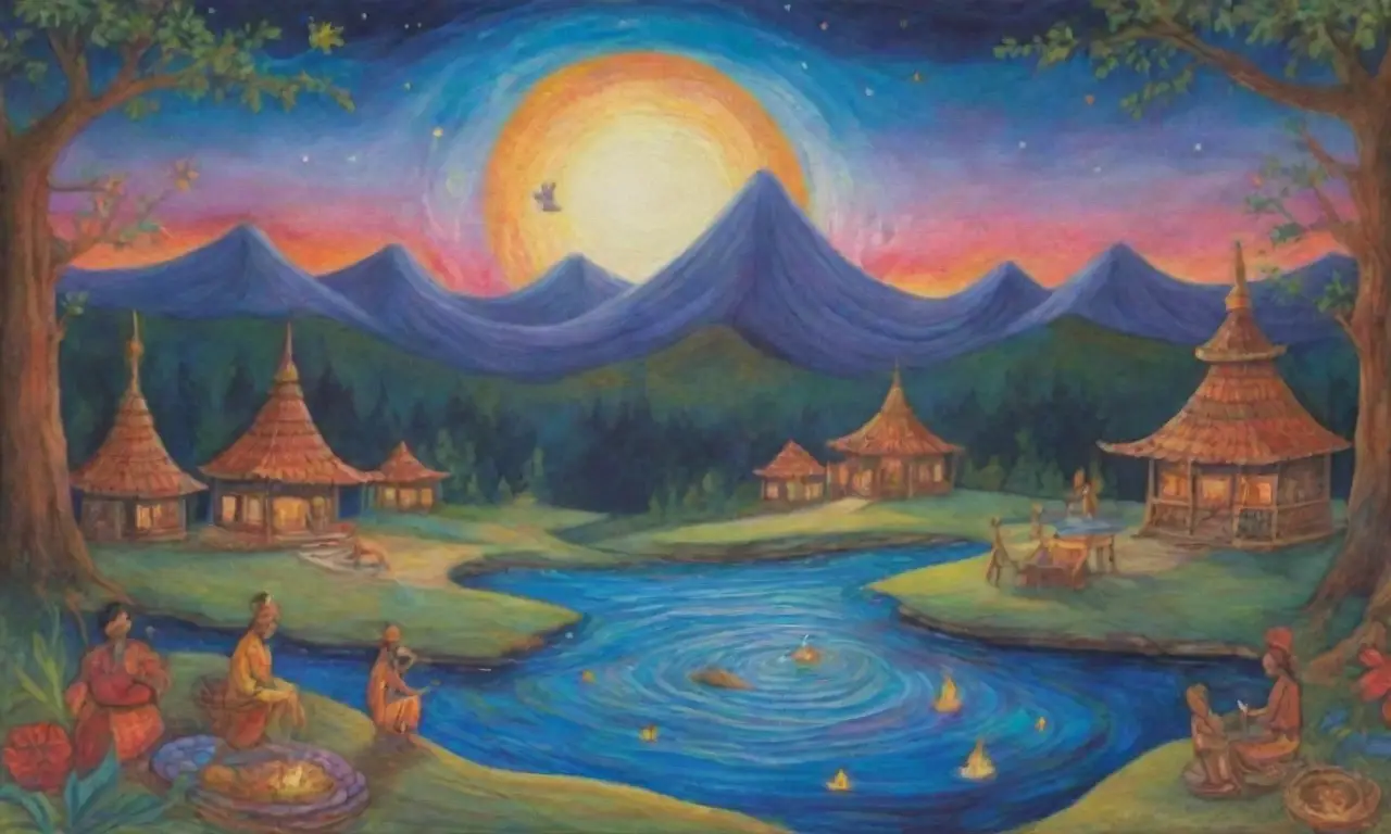Un paisaje cultural lleno de colores