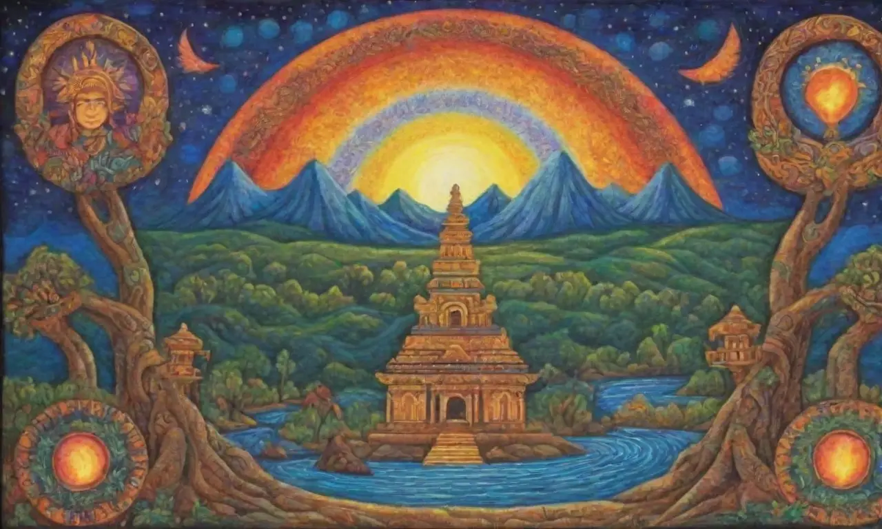 Imágenes de naturaleza, mitología y espiritualidad en un mundo antiguo