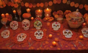 Una celebración colorida y conmovedora llena de flores
