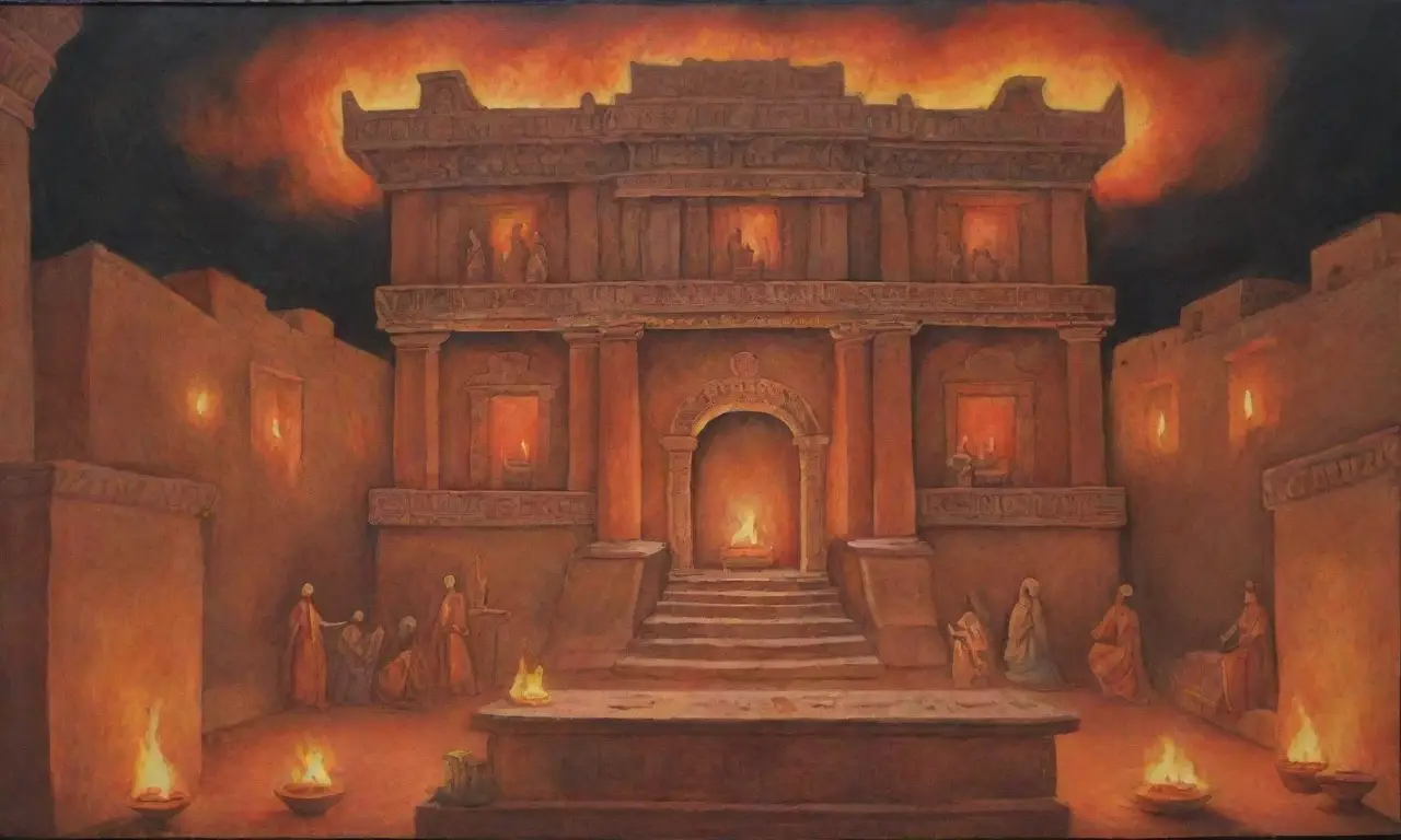 Un templo etrusco antiguo