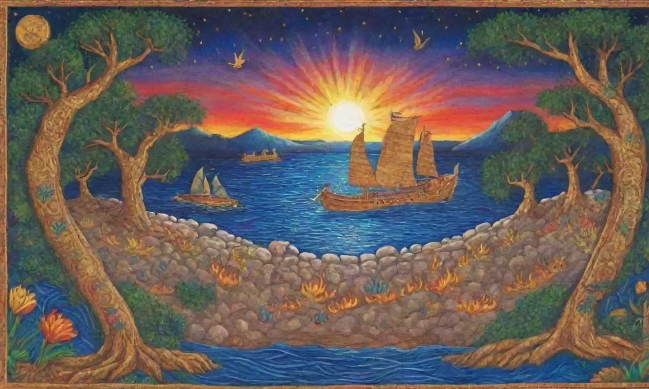 Un vibrante mosaico de historia y cultura se despliega en un paisaje lleno de vida y leyendas