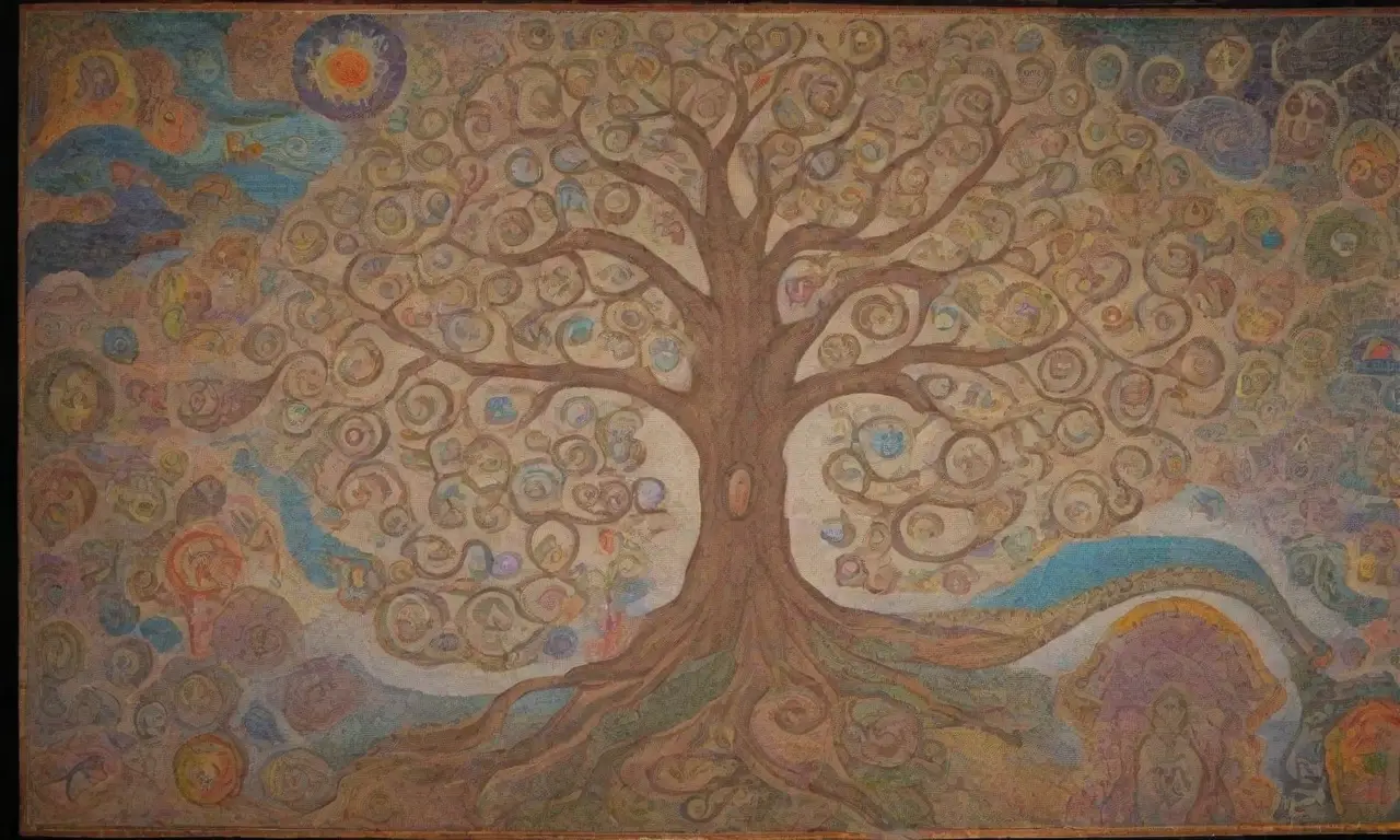 Un tapiz de sabiduría y conocimiento entrelazado con la historia y la imaginación