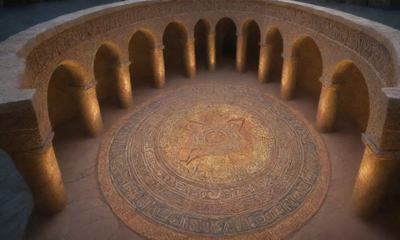 Un laberinto antiguo y sombrío