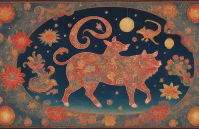 Un tapiz vibrante de animales zodiacales