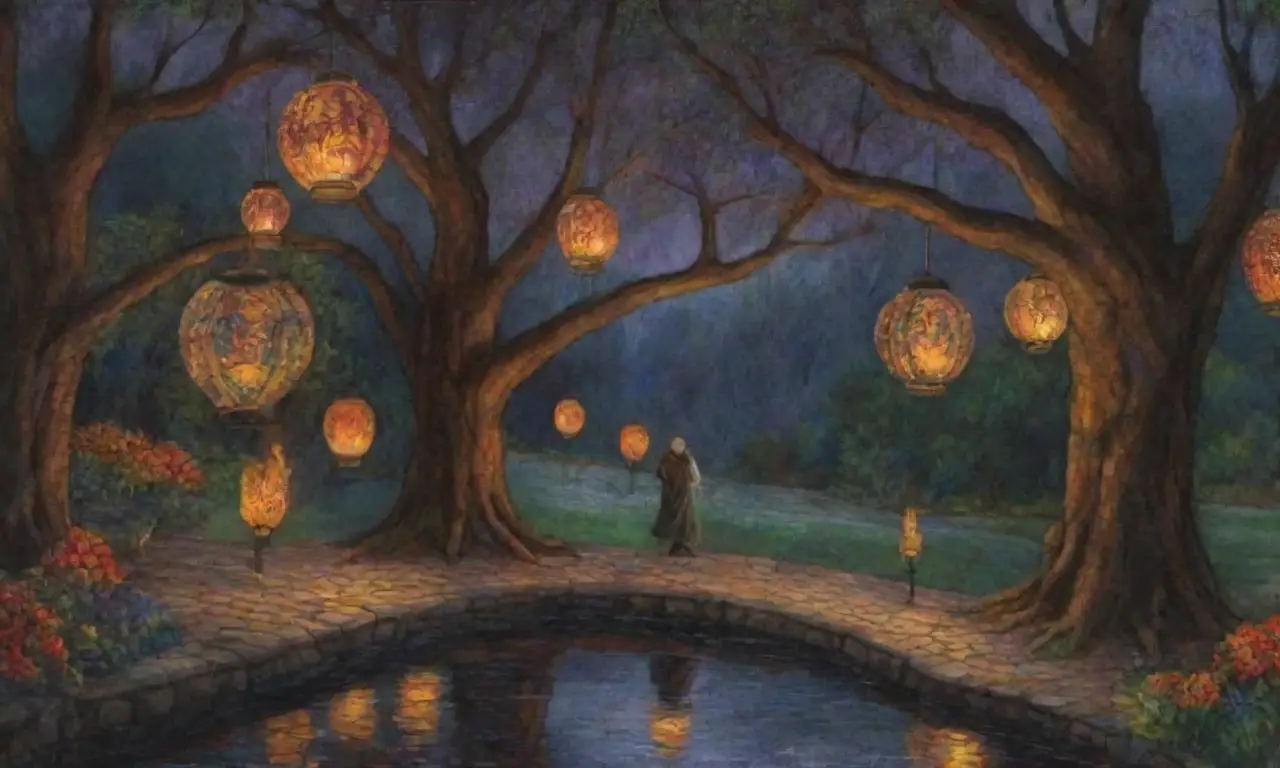 Un mosaico de luces y sombras que revela la dualidad de la vida