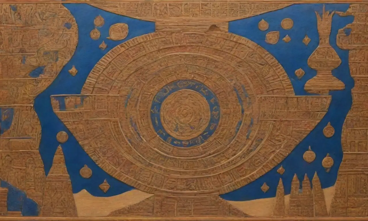Imágenes vibrantes de la antigua Egipto