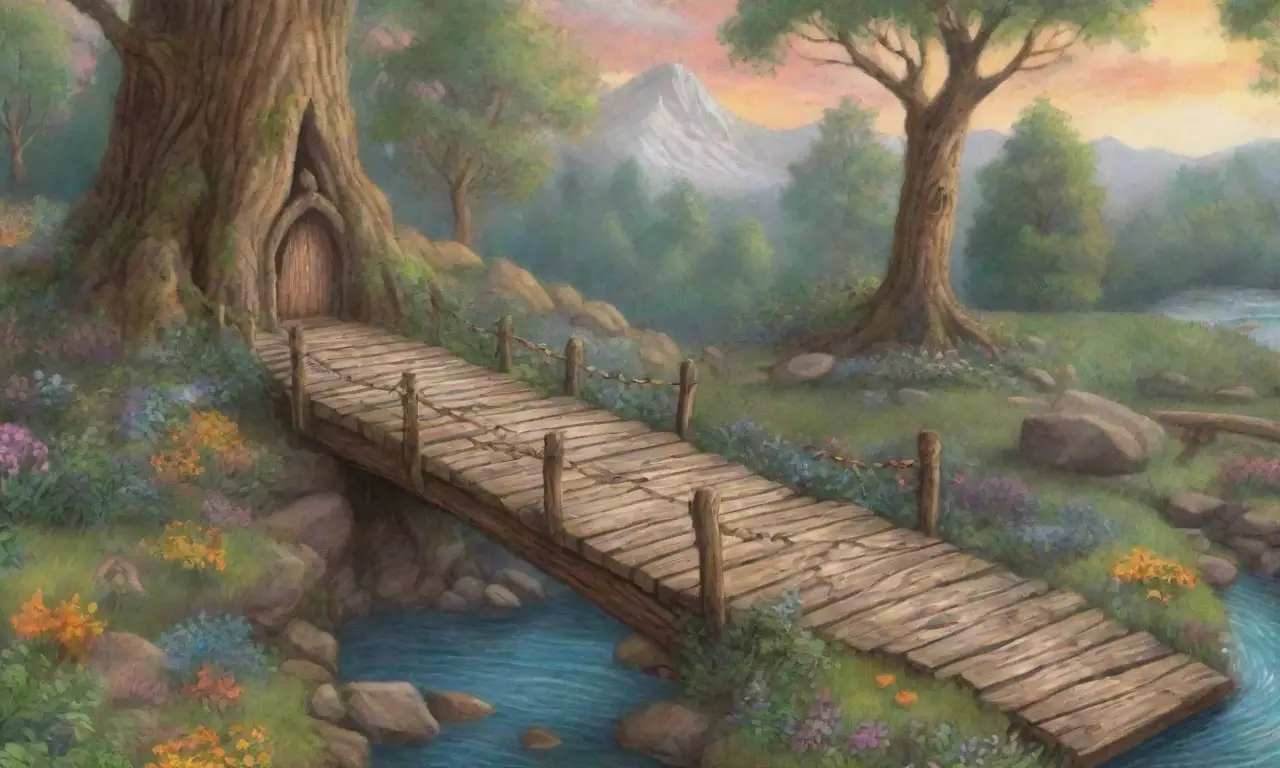 Un bosque verde y sereno