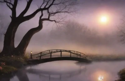 Un paisaje etéreo y misterioso se despliega