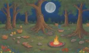 Un bosque denso y antiguo