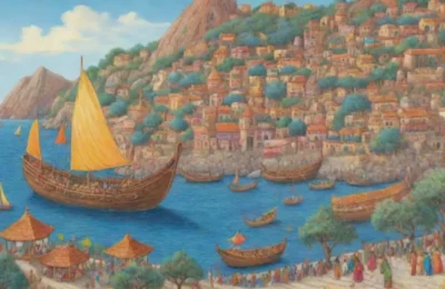 Un vibrante paisaje de historia
