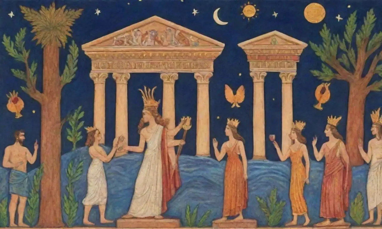 Templos griegos antiguos reflejan la esencia de la mitología, la religión y la vida cotidiana