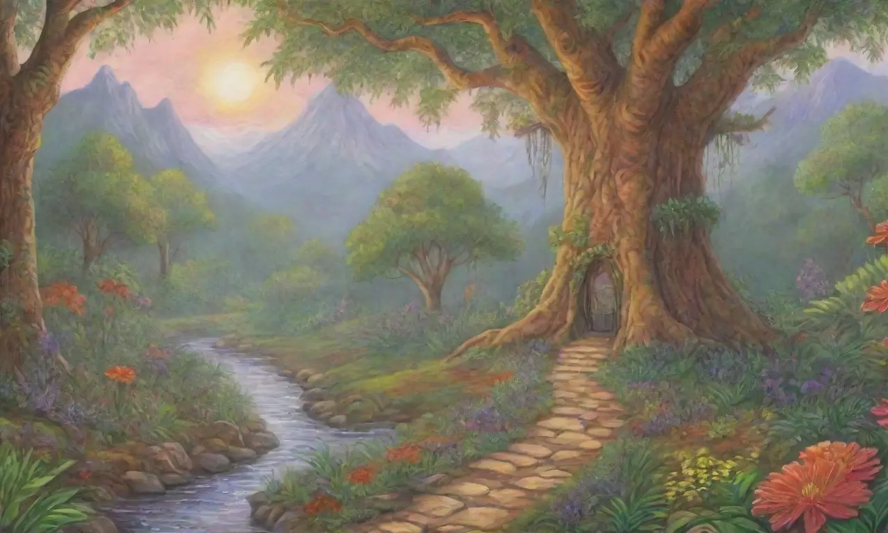 Una selva vibrante y sagrada llena de vida