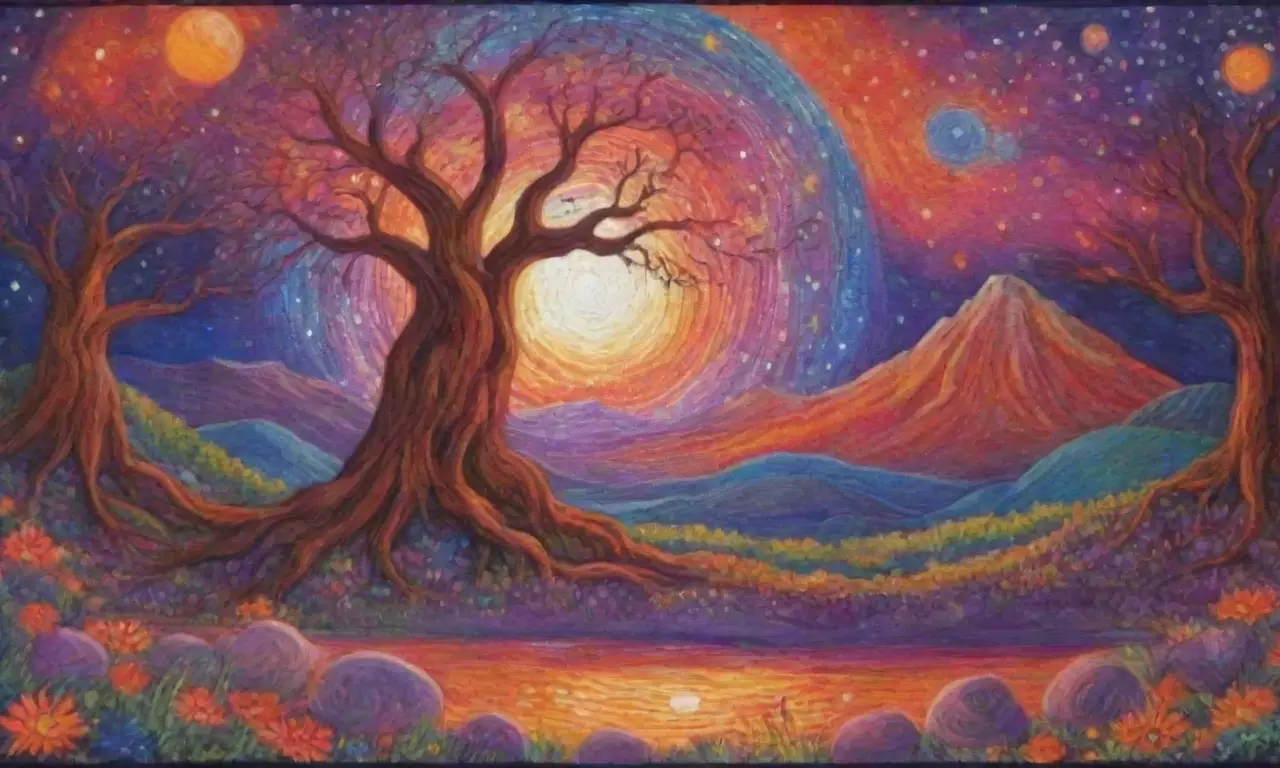Un paisaje cósmico lleno de galaxias