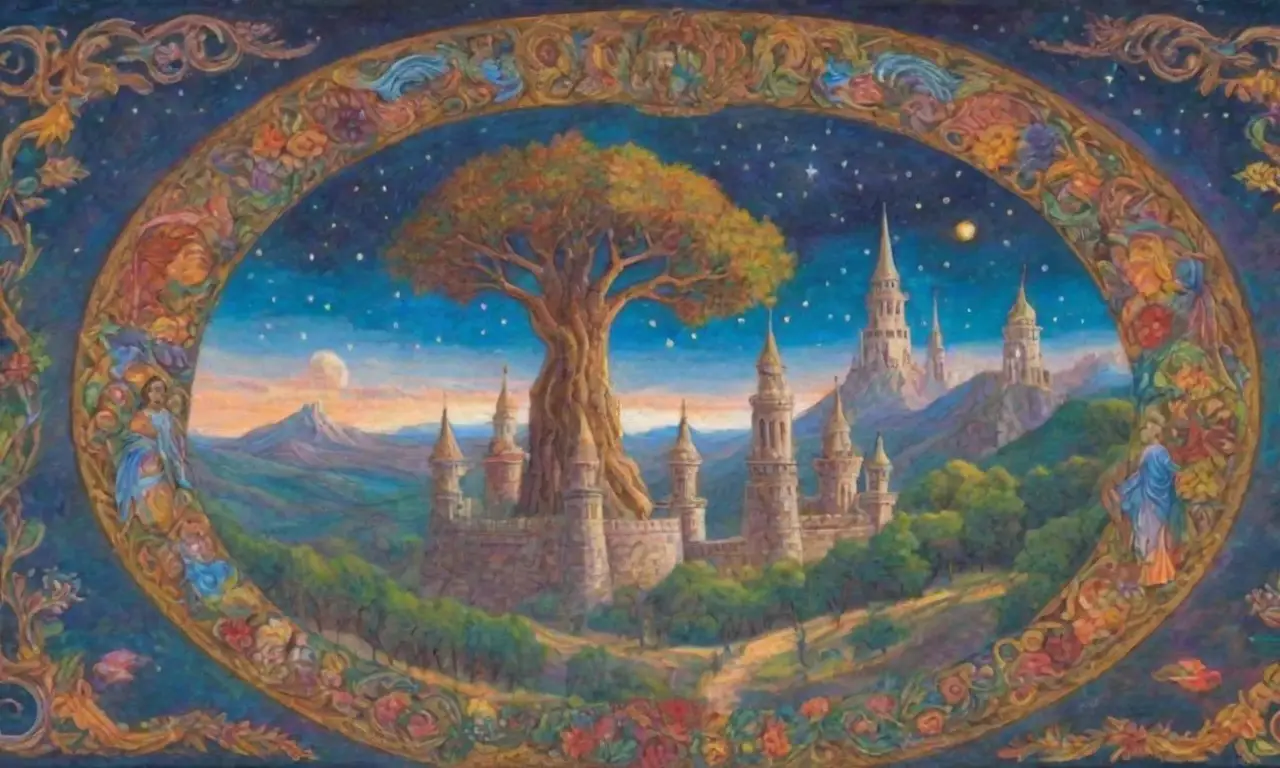 Un mosaico de leyendas y culturas se entrelaza en un paisaje vibrante y heroico
