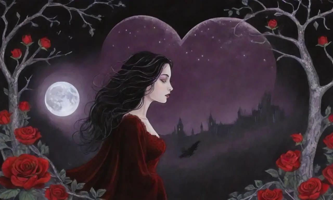 Una noche oscura y etérea, llena de misterio, seducción y secretos