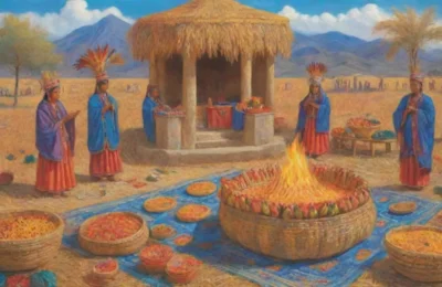 Un vibrante festival andino celebra la gratitud con colores