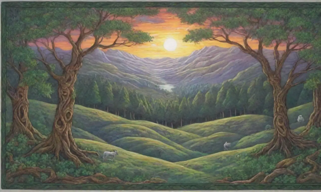 Un paisaje mágico de naturaleza, mitología y historia entrelazados