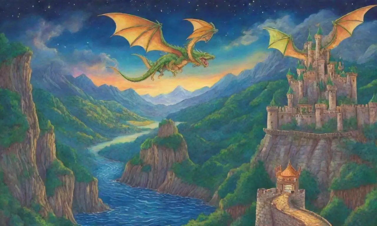 Un mundo mágico de dragones, castillos y aventuras