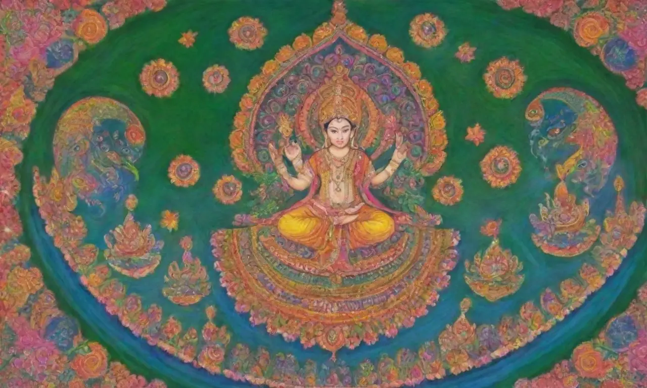 Colores vibrantes y patrones intrincados celebran la rica cultura y espiritualidad