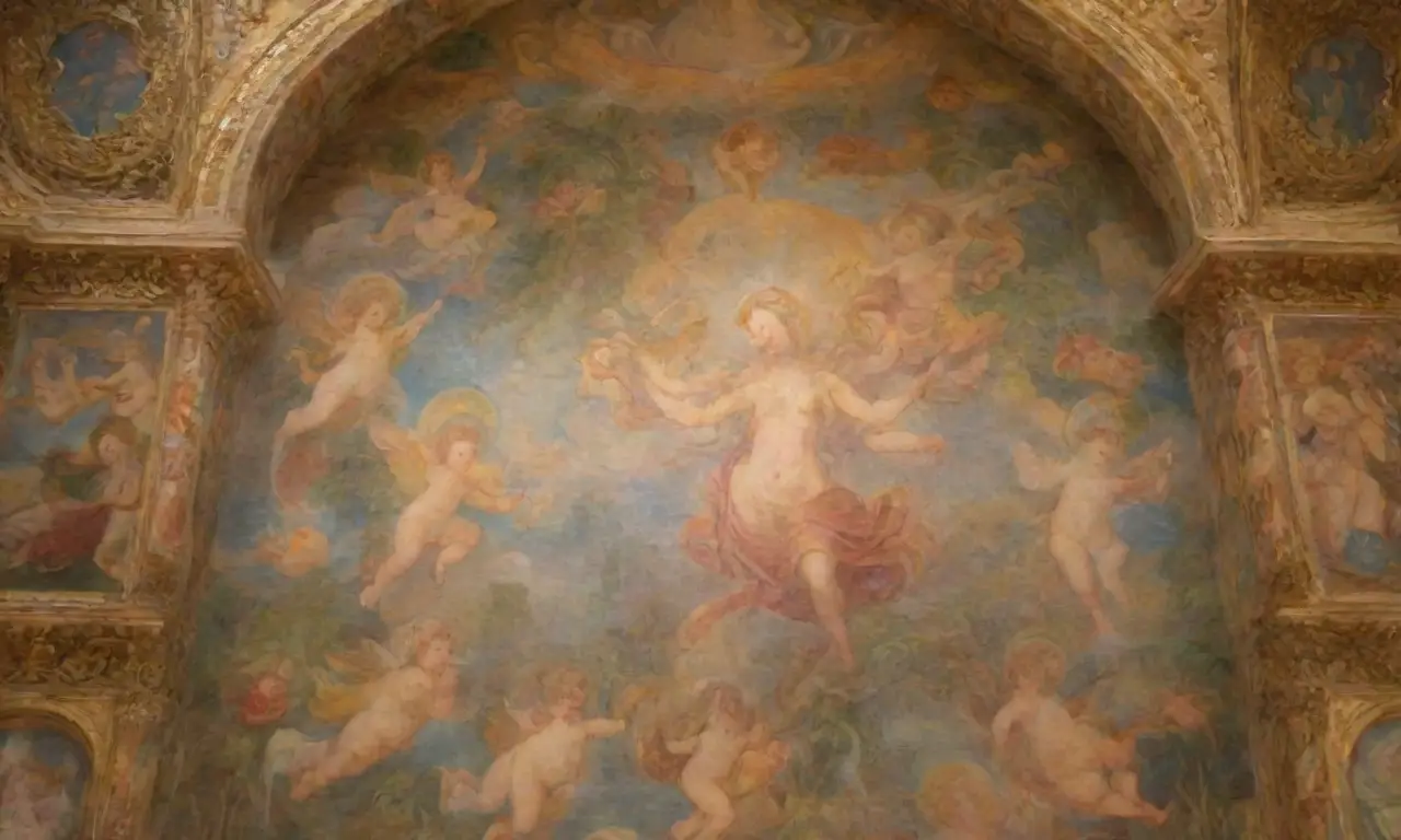 Arte vibrante y mitológico con belleza atemporal