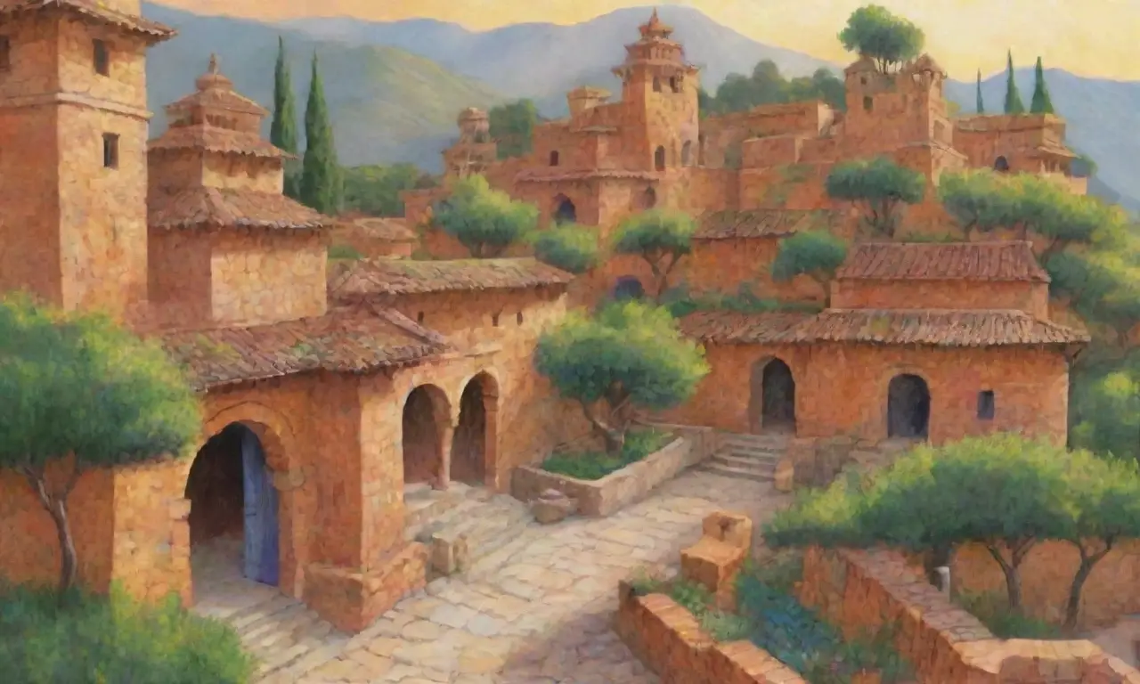 Una ciudad antigua llena de historia, arte y naturaleza vibrante