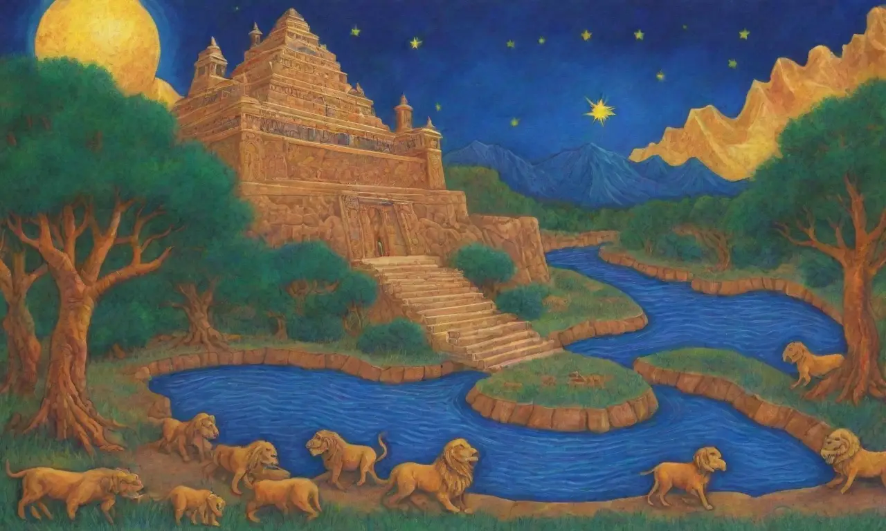 Imágenes de la antigua Mesopotamia reflejan su riqueza cultural y mitológica