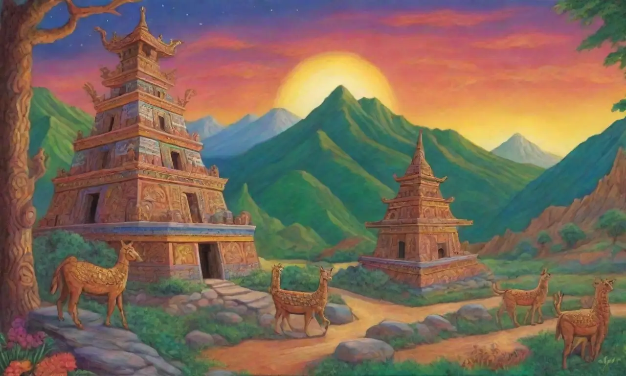 Un paisaje vibrante y lleno de historia donde la naturaleza y la cultura se entrelazan