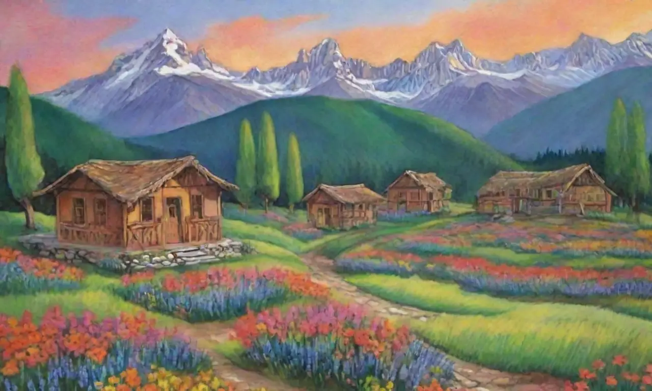 Montañas majestuosas