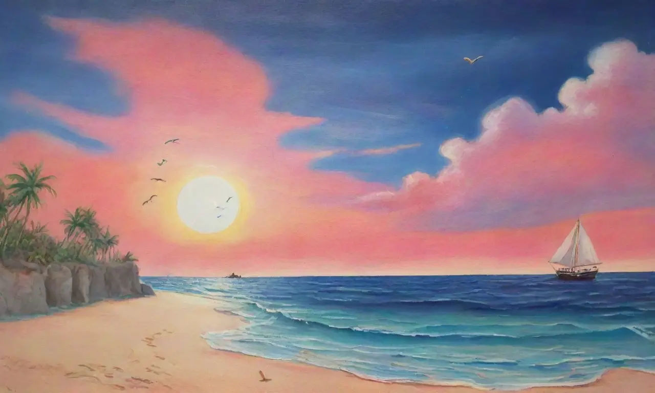 Un paisaje marino lleno de belleza y misterio