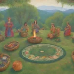 Ritual del Día de la Tierra en mitología indígena