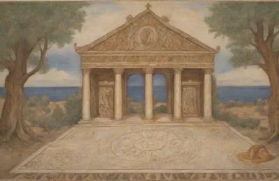 Un paisaje antiguo lleno de historia