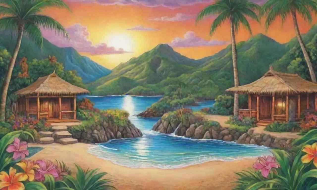 Un paraíso tropical lleno de colores vibrantes, tradiciones culturales y belleza natural