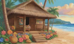 Un paraíso tropical lleno de flores