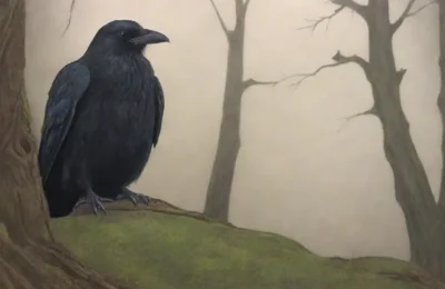 Un bosque oscuro con Kvasir