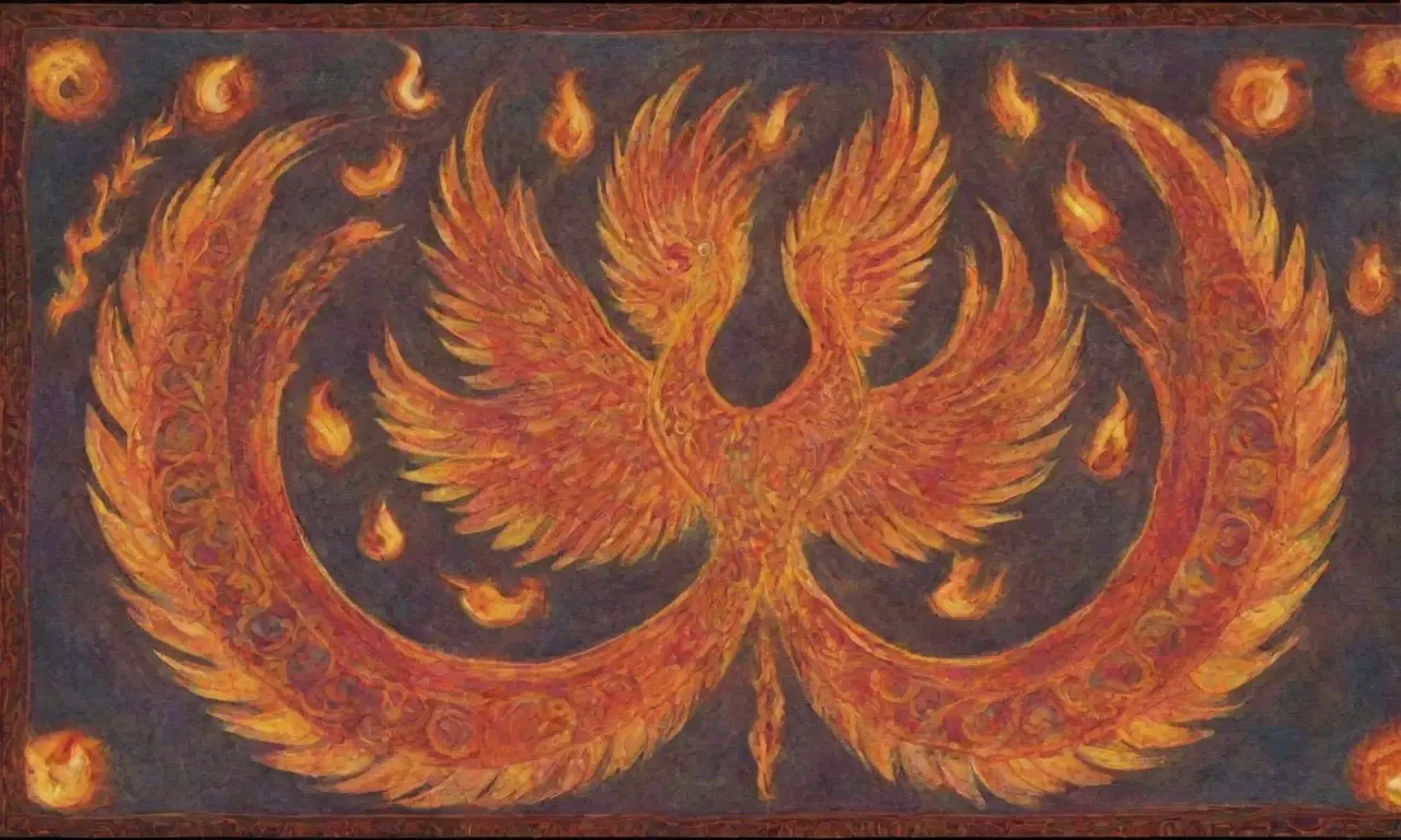 Un tapiz vibrante de fuego, mitología y transformación