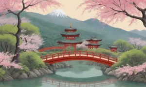 Paisajes japoneses antiguos llenos de belleza y tradición