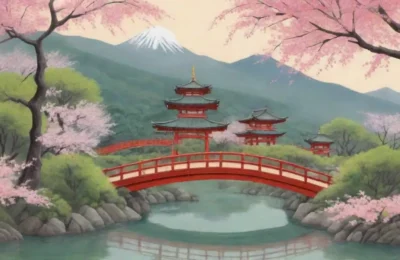 Paisajes japoneses antiguos llenos de belleza y tradición