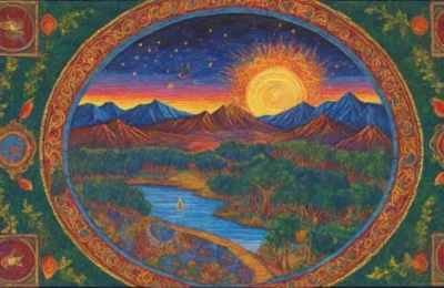 Un tapiz vibrante de colores