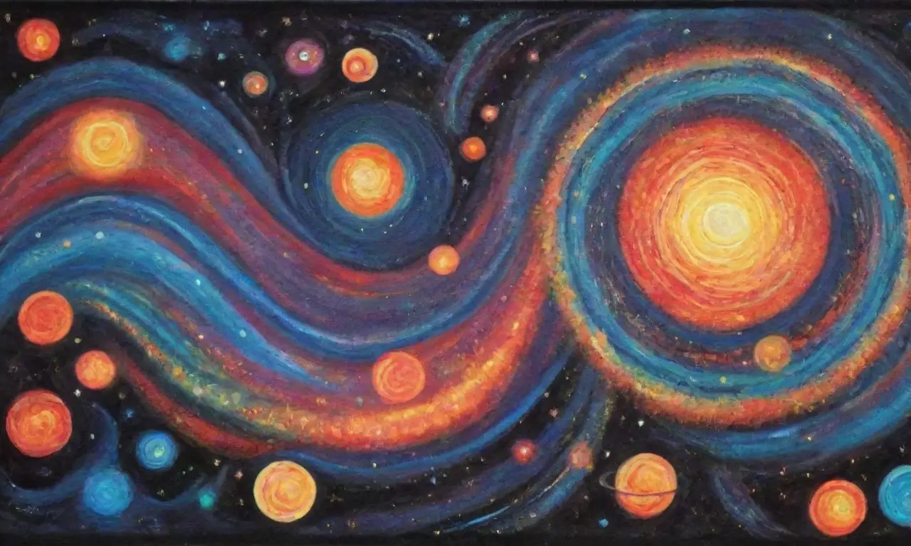 El universo despliega un vibrante tapiz de maravillas cósmicas