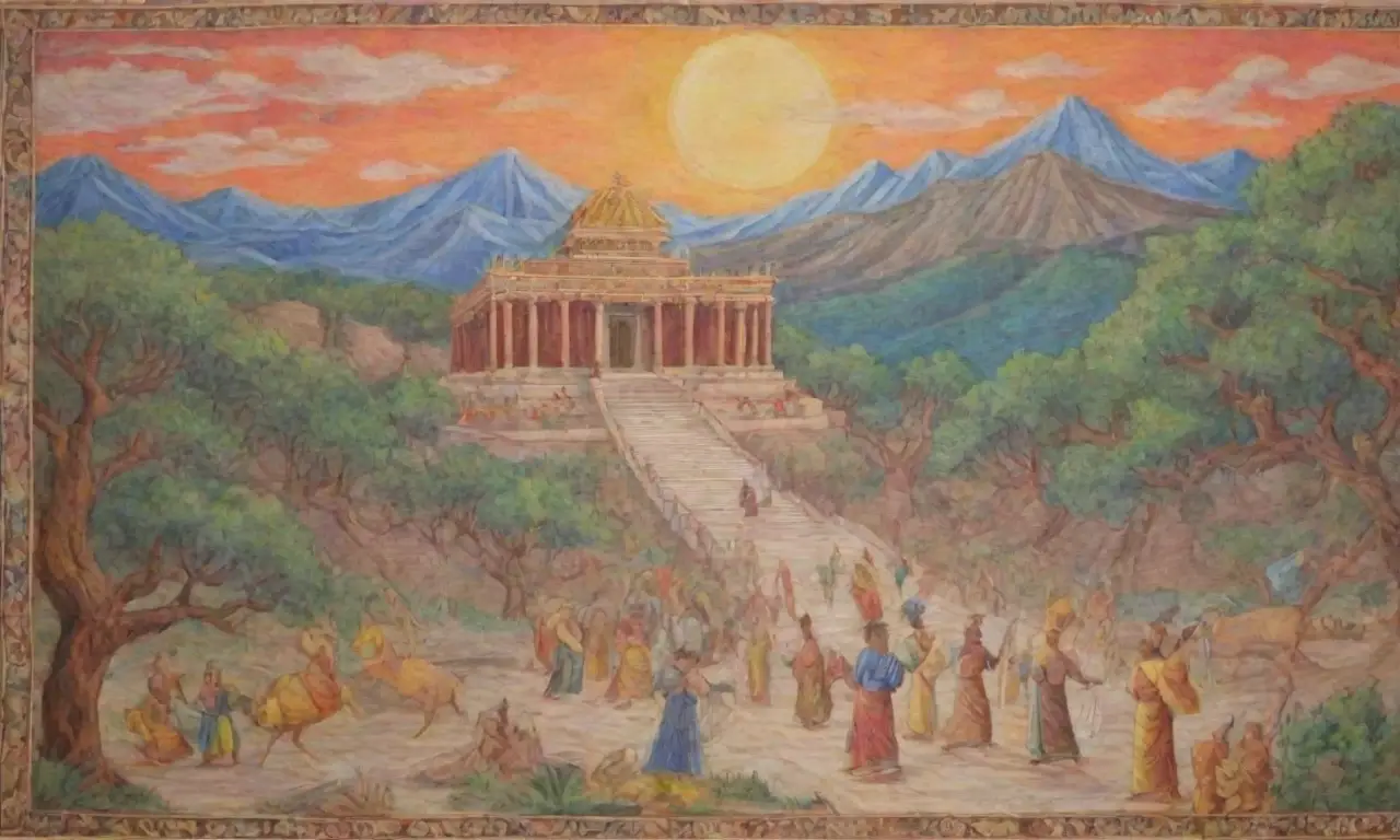 Un paisaje mitológico lleno de dioses, héroes y antiguas historias