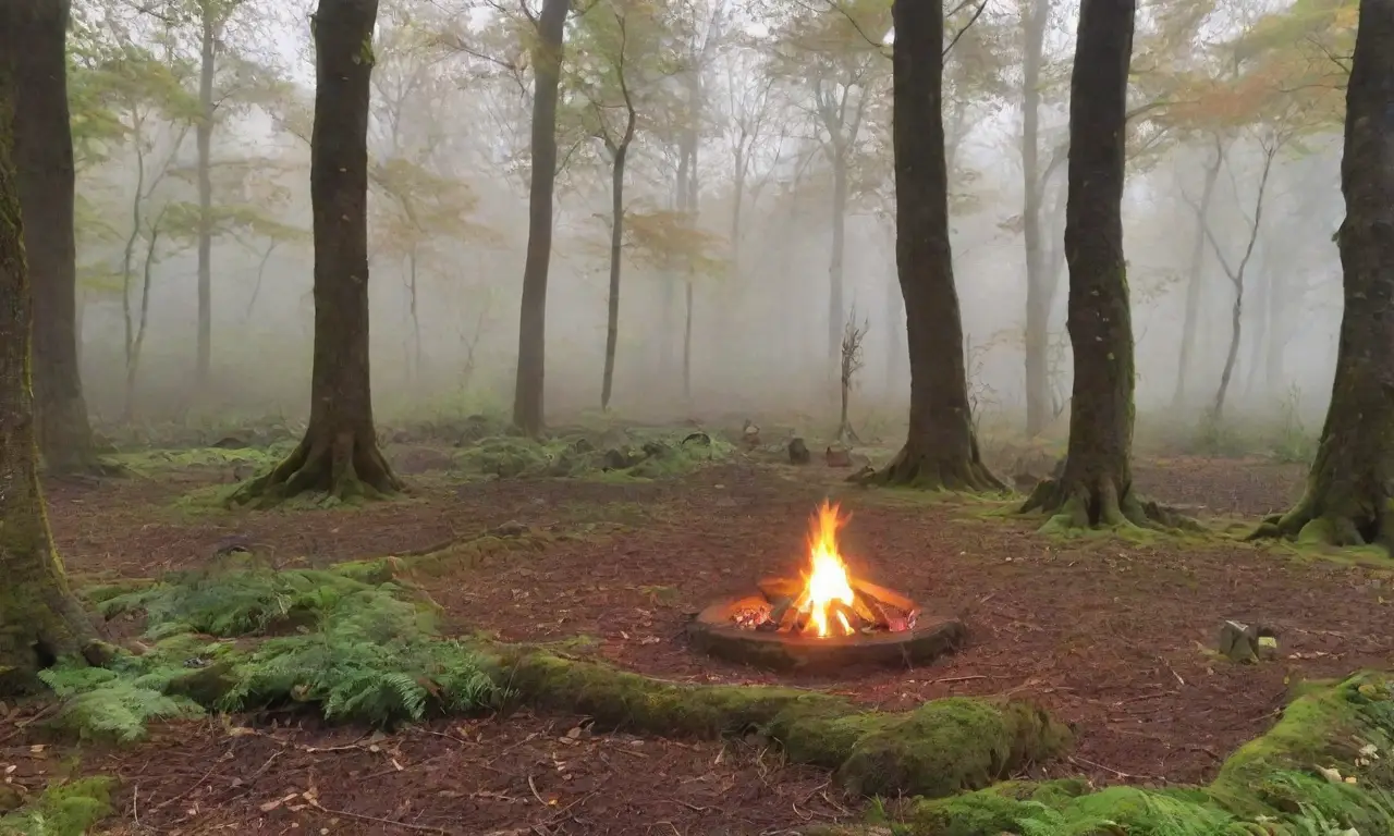 Un paisaje mágico de naturaleza