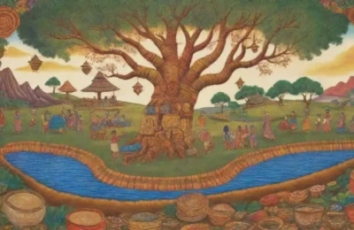 Un paisaje vibrante y lleno de vida refleja historia