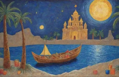 Un paisaje místico de historia