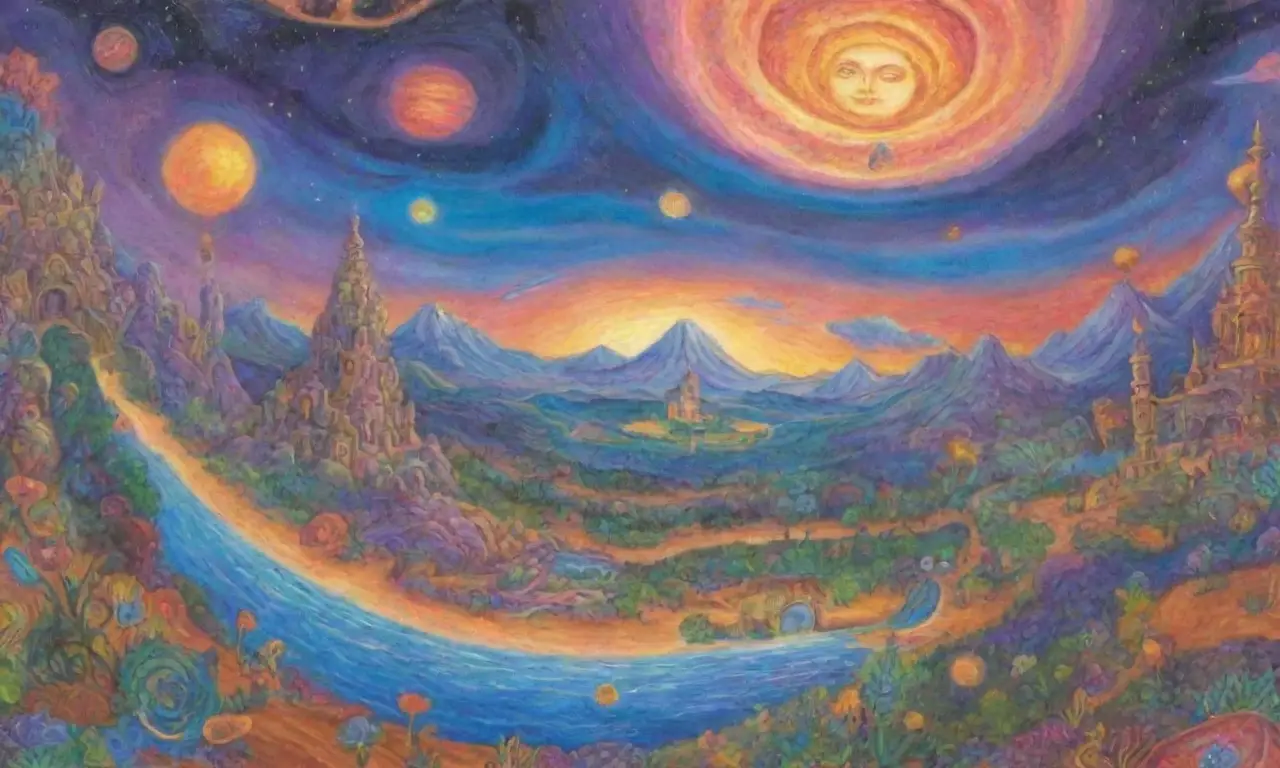Un vasto paisaje cósmico lleno de galaxias