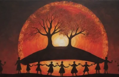 Un vibrante tapiz cultural celebra la vida